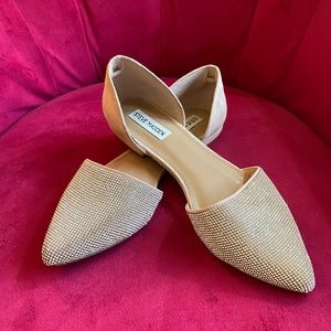 Steve Madden Rhinestone Studded Flats